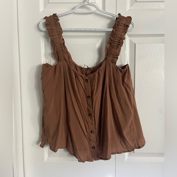 Dex Ruffle Strap Cami - Picture 4 of 4